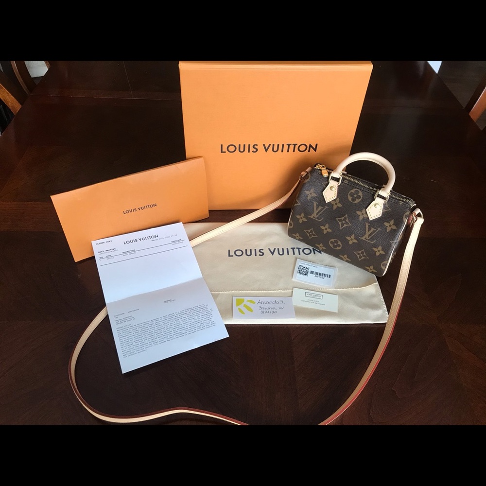 ❌SOLD❌ Louis Vuitton Nano Speedy